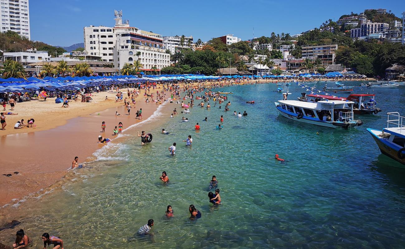 Photo of Playa Caletilla with bright fine sand surface