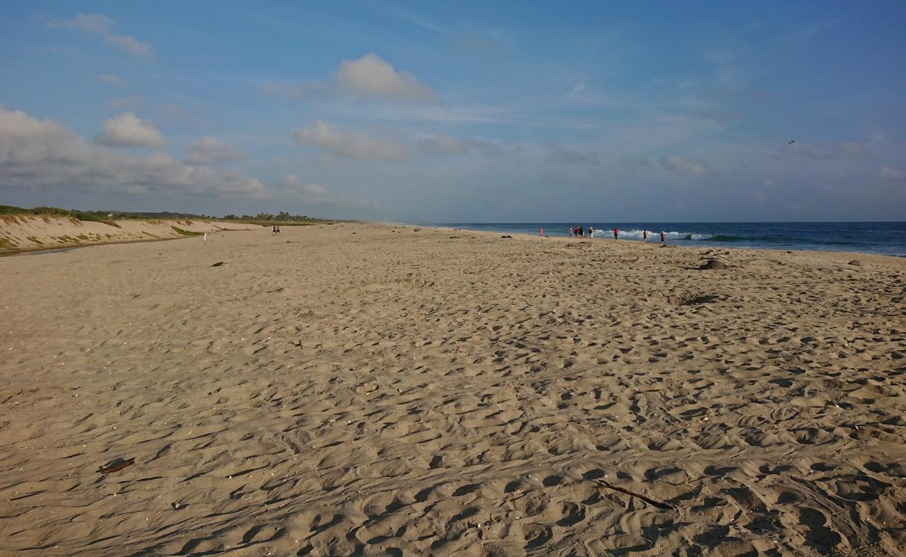 Photo of Playa Escobilla with bright fine sand surface