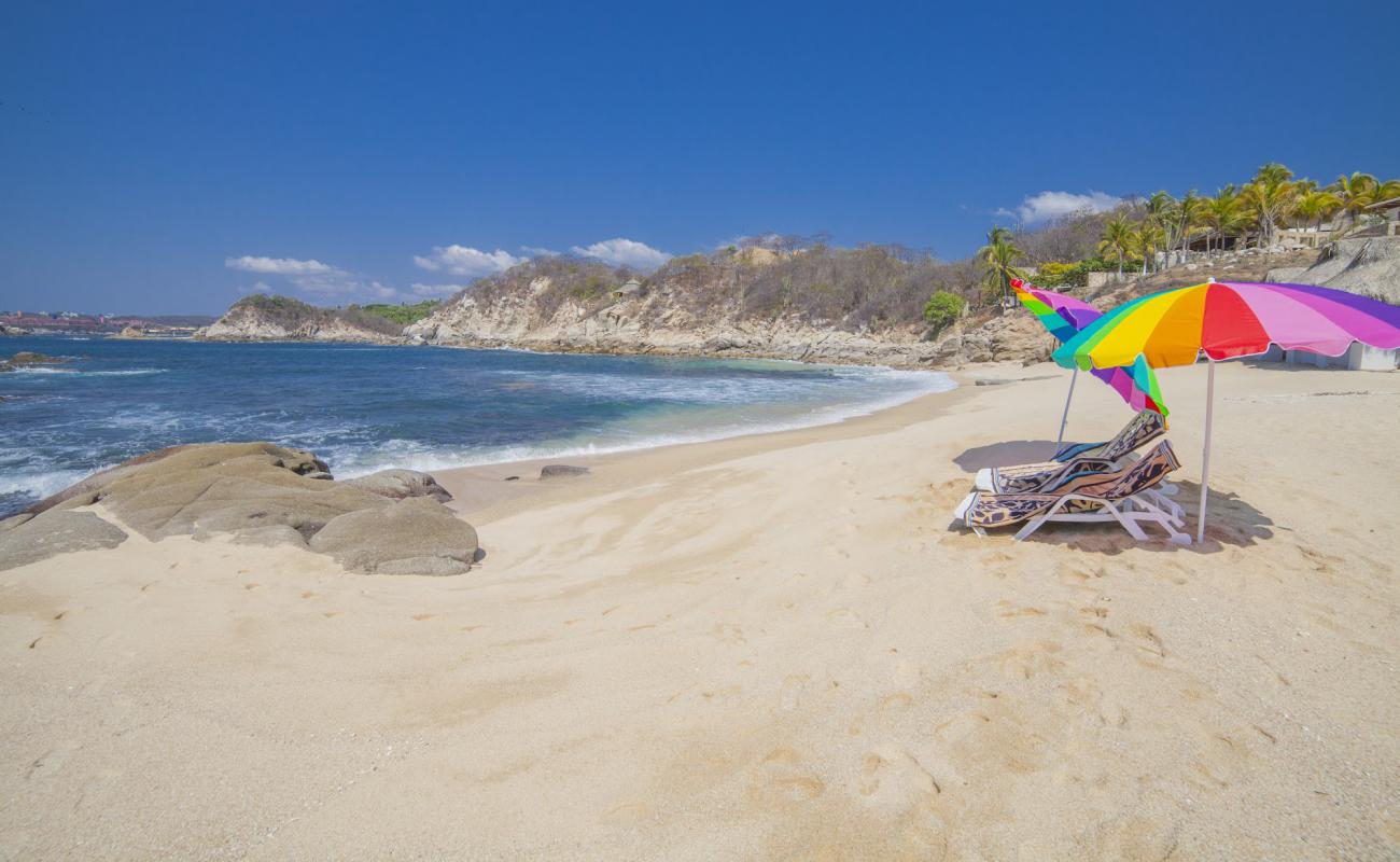 Photo of Tangolunda beach IV with bright fine sand surface