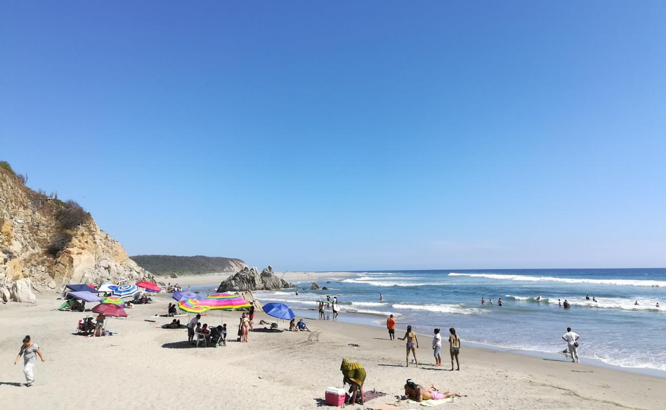 Photo of Bocana beach with gray sand surface