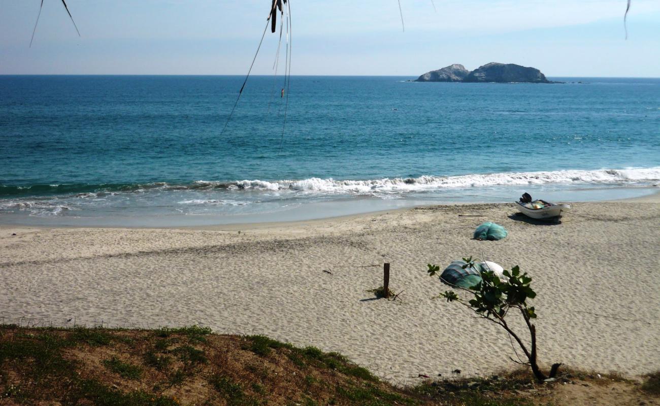 Photo of La Colorada beach with bright sand surface