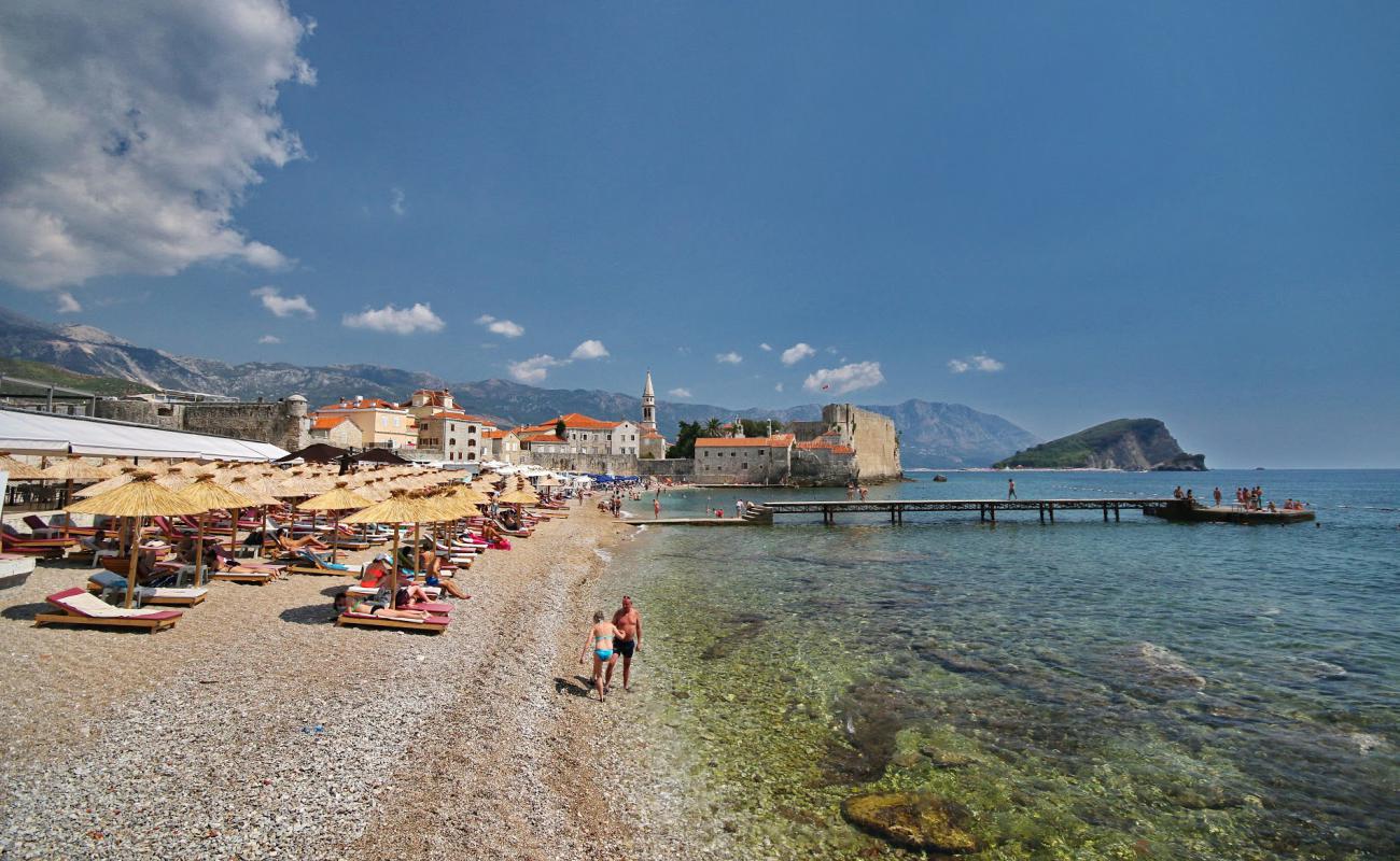 Photo of Plazha Richardova Glava with light sand &  pebble surface