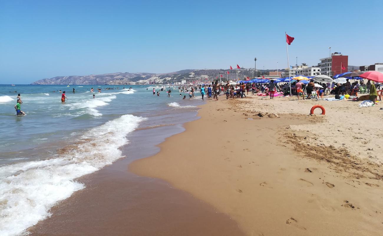 Photo of Saidia beach with bright fine sand surface