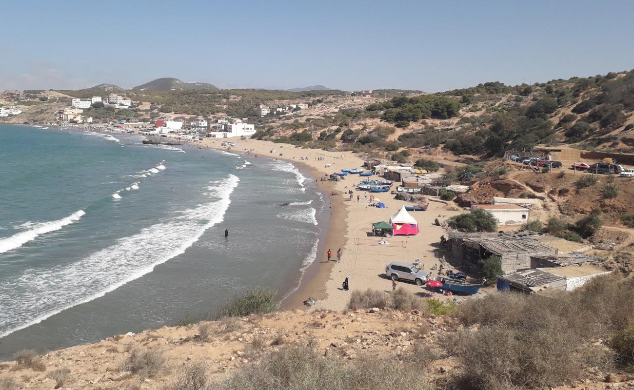 Photo of Playa Sidi Lehsen with bright sand surface