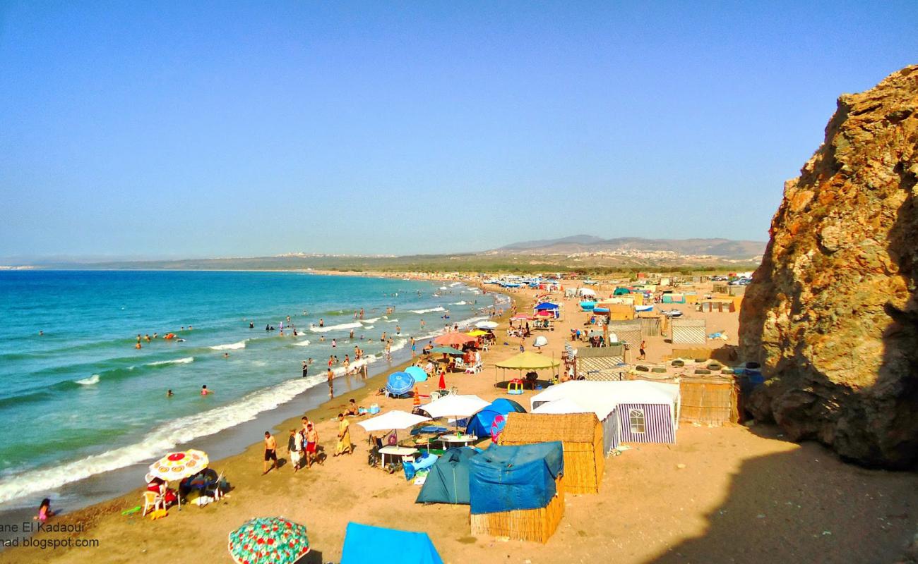 Photo of Plage Boundouha with brown sand surface