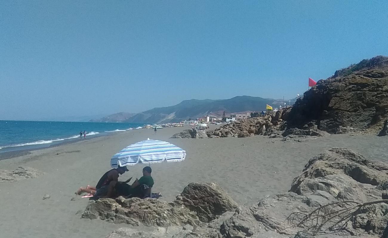 Photo of Stihat beach II with gray sand surface