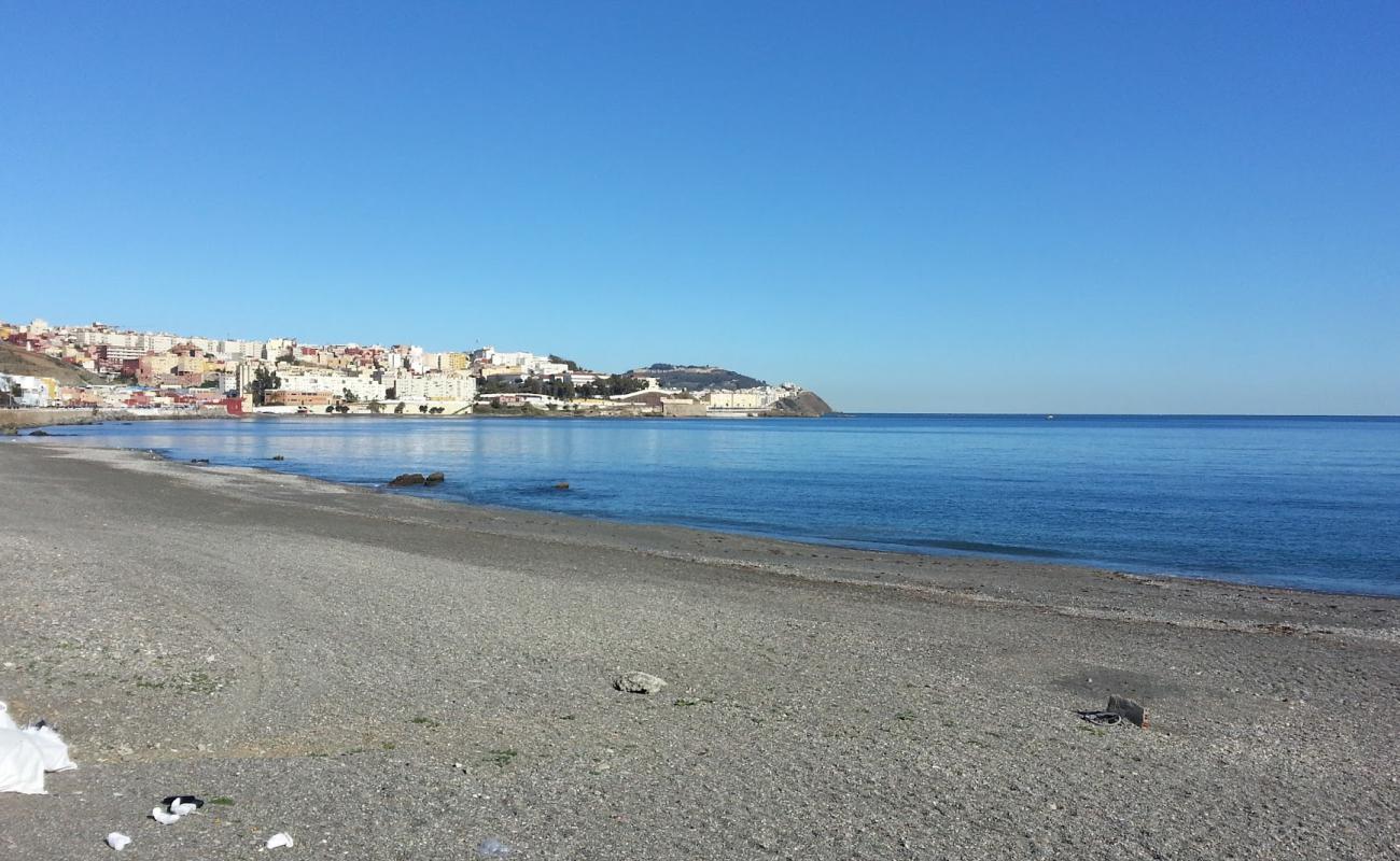 Photo of Playa El Tarajal with gray pebble surface