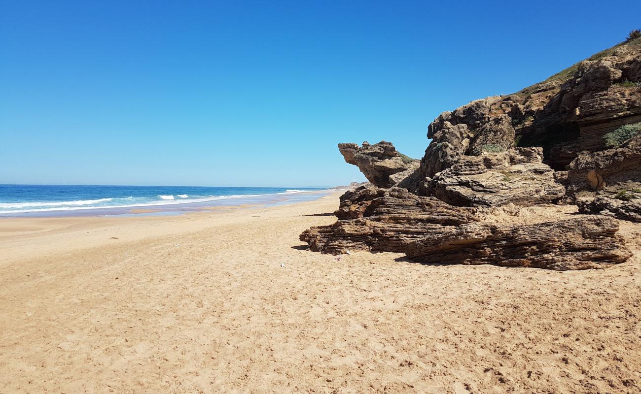 Photo of Achakar Beach with bright fine sand surface