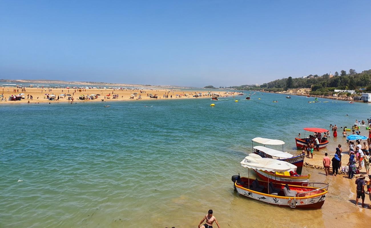 Photo of Plage Oualidia with bright fine sand surface