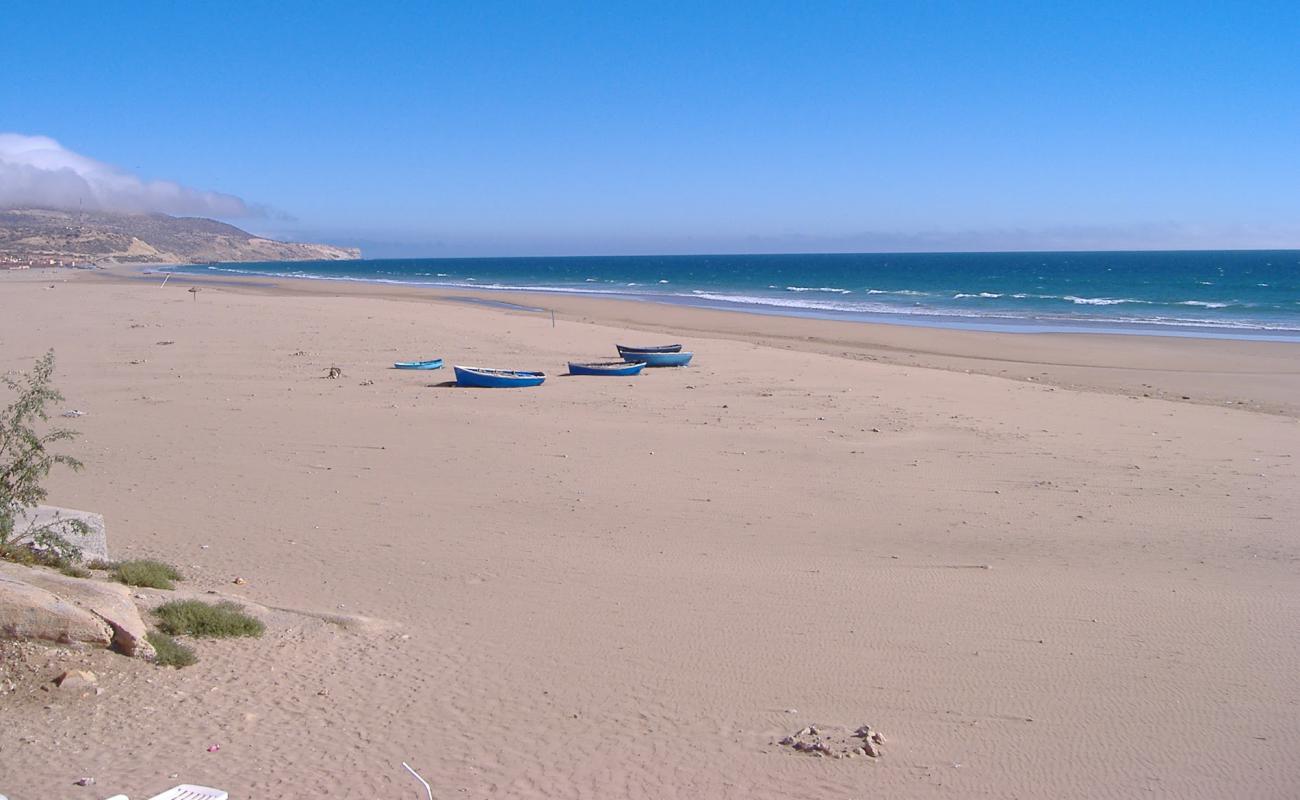 Photo of Plage Aghroud with bright fine sand surface