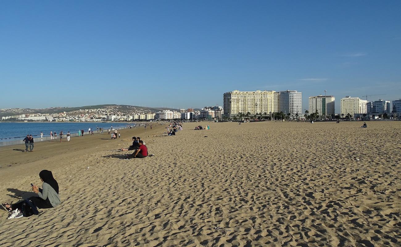 Photo of Malabata Beach (Tangier) with bright sand surface