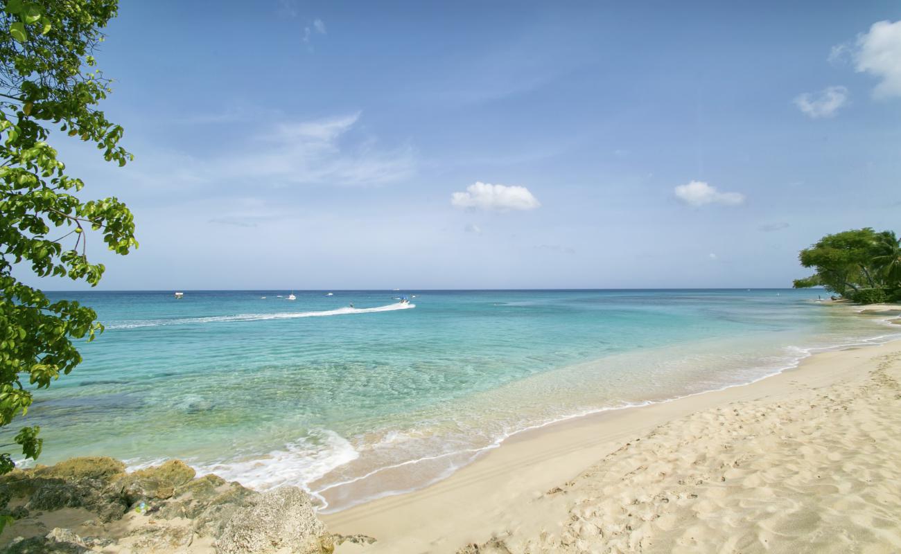 Photo of Mahogany Bay beach with bright sand surface