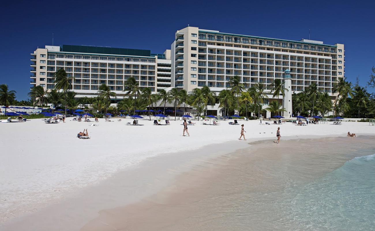 Photo of Needhams Point beach with white fine sand surface