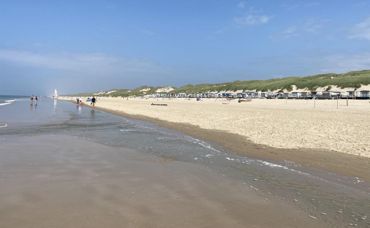 Photo of Egmond aan Zee with bright sand surface