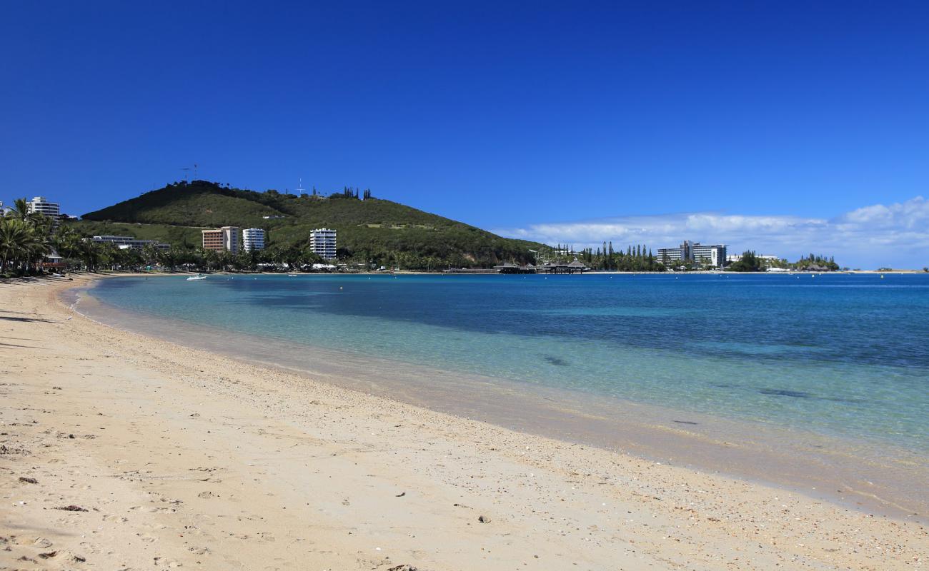 Photo of Plage de l'Anse Vata with bright sand surface