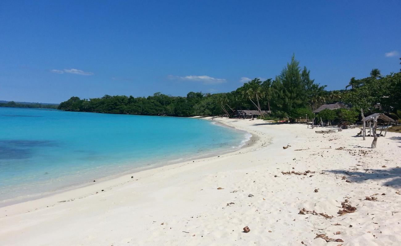 Photo of Port Olry Beach with white sand surface