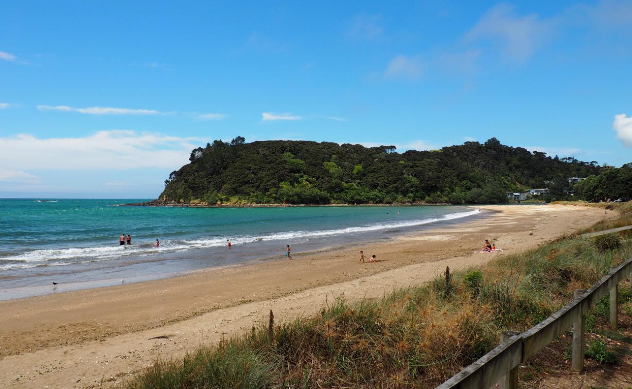 Photo of Taipa Beach with bright shell sand surface