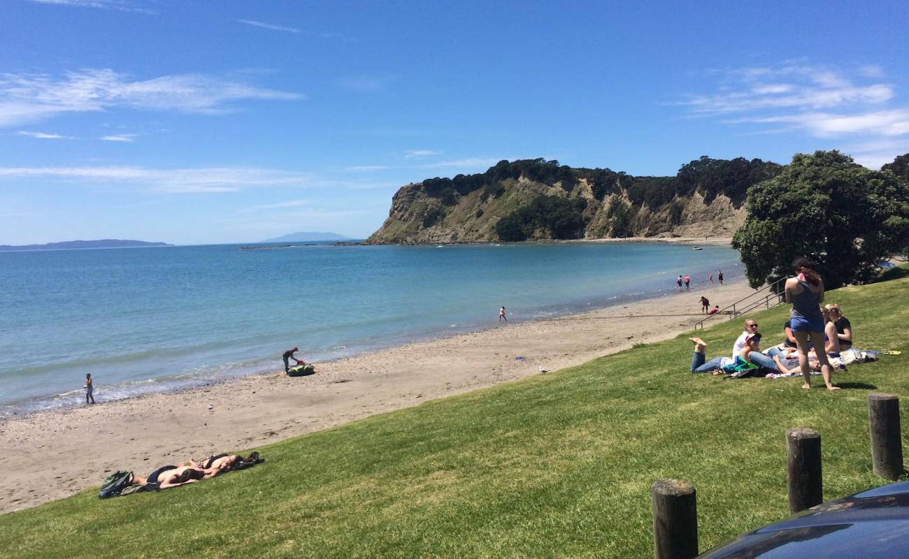 Photo of Army Bay Beach with brown sand surface