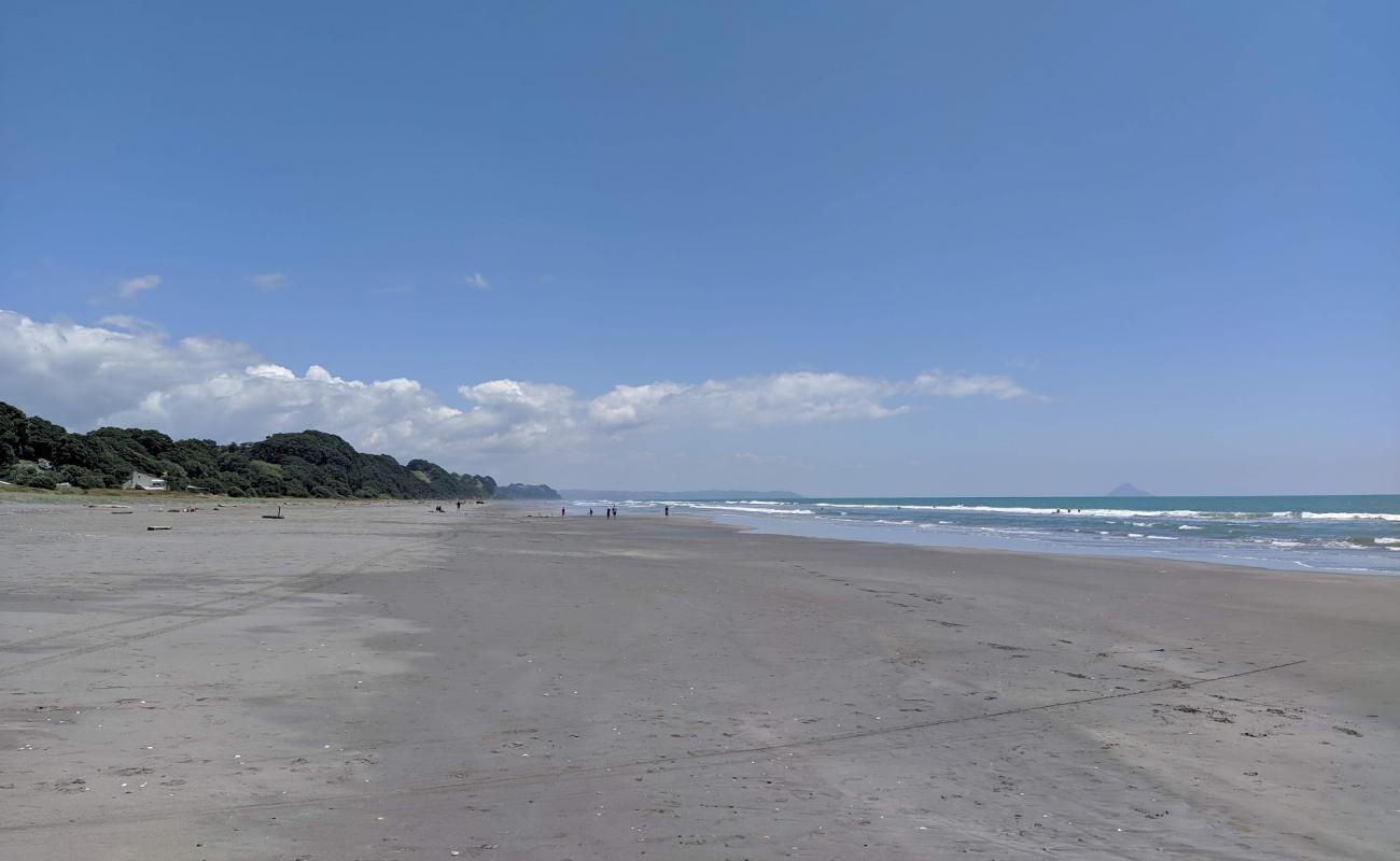 Photo of Waiotahe Beach with gray sand surface