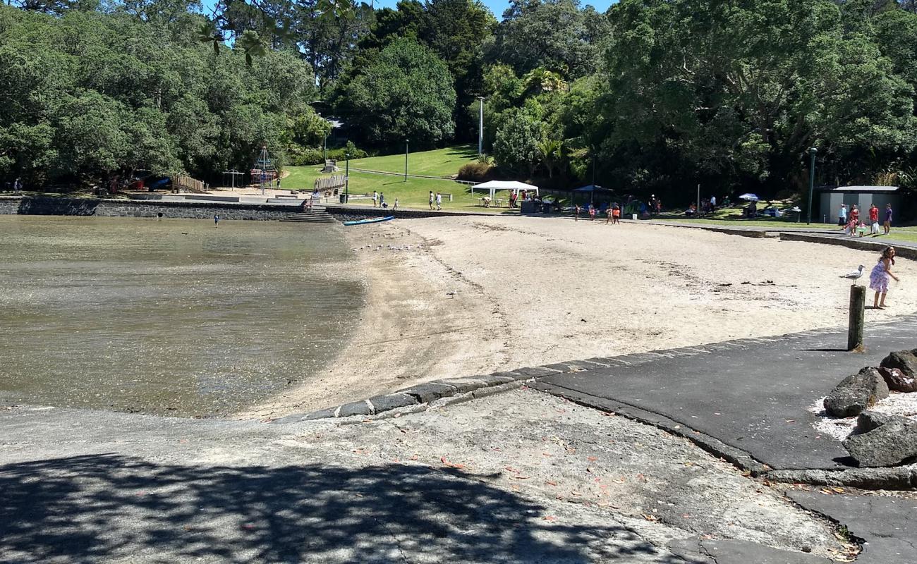 Photo of Blockhouse Bay with light sand &  pebble surface