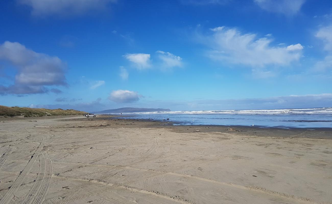 Photo of Oreti Beach with bright sand surface