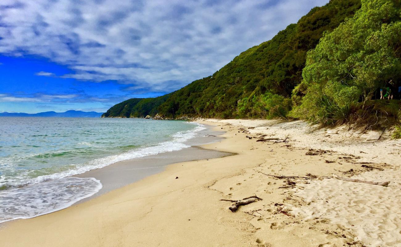 Photo of Tonga Quarry Beach with bright fine sand surface