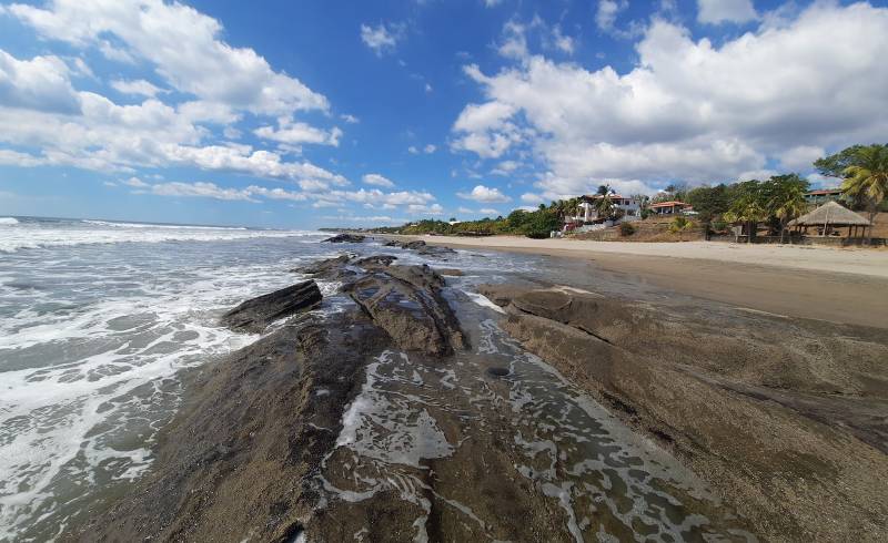 Photo of Pochomil Viejo Beach with light fine pebble surface