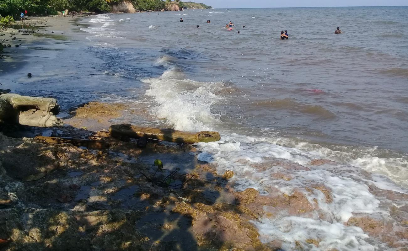 Photo of La Bocanita Beach with bright sand surface