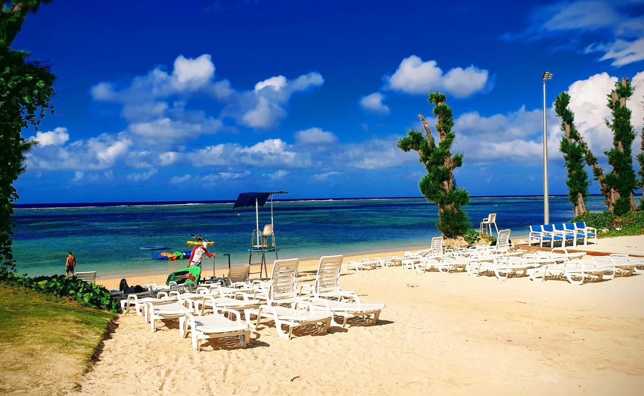 Photo of Pacific islands Club with bright sand surface