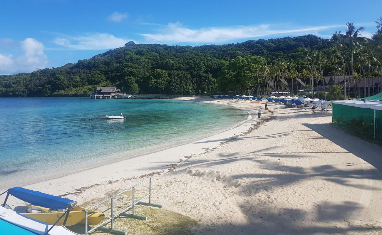 Photo of Palau Pacific Resort with white sand surface