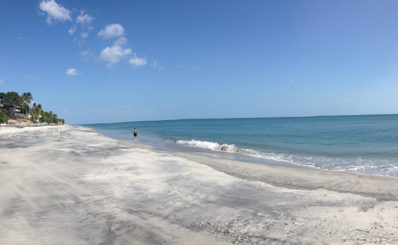 Photo of Coronado Beach with gray sand surface