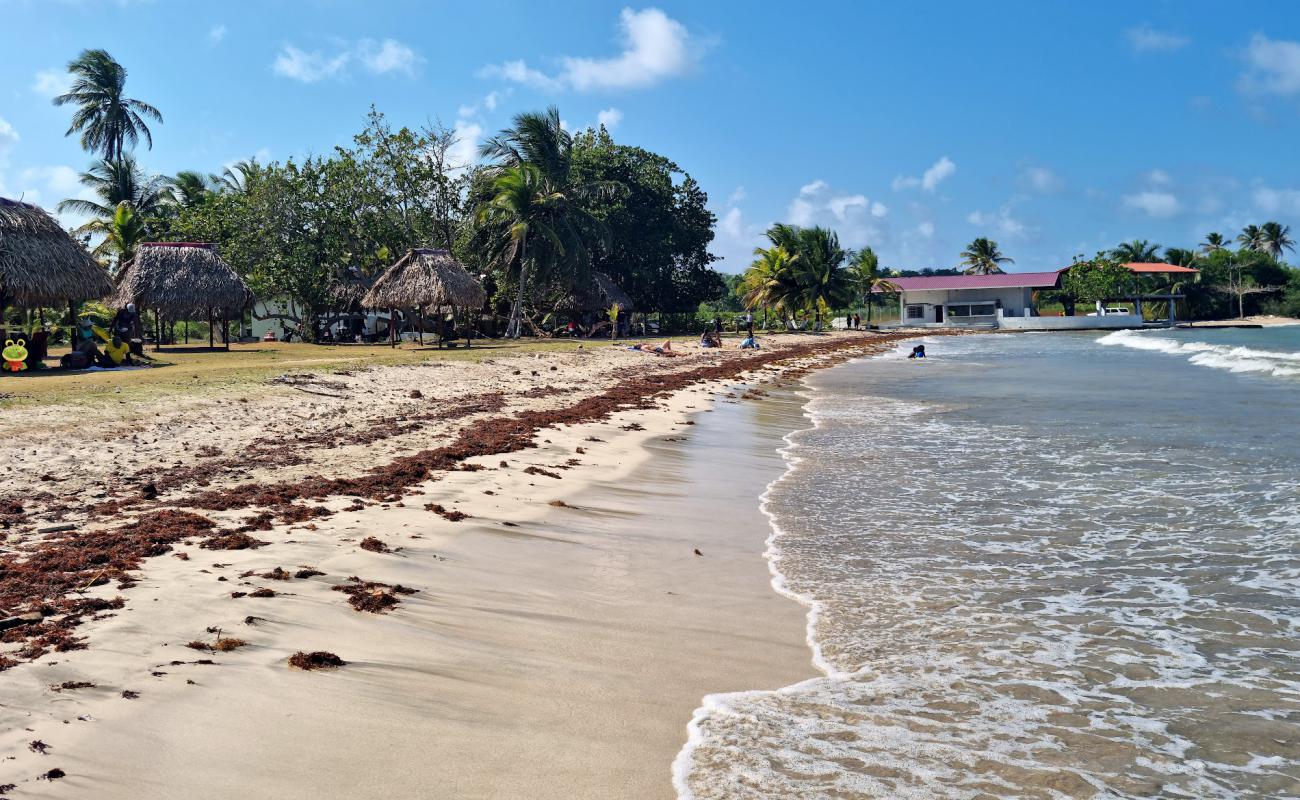 Photo of Fort Sherman Beach with bright sand surface