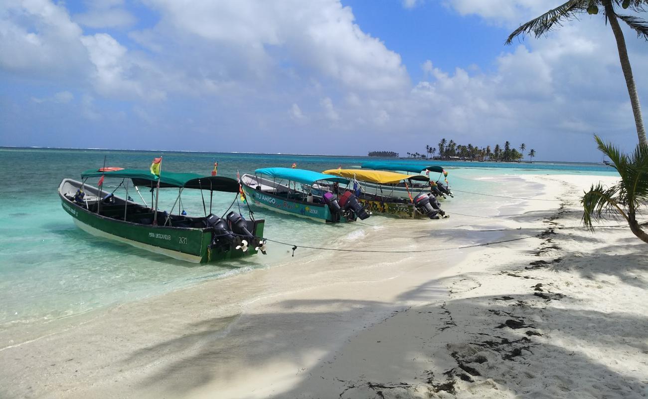 Photo of Needle Island beach with white sand surface