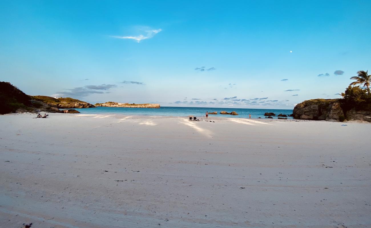 Photo of Frick's beach with white sand surface