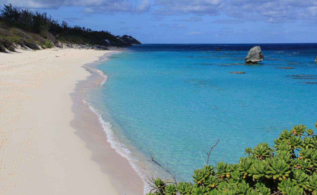 Photo of Cross Bay Beach with white fine sand surface