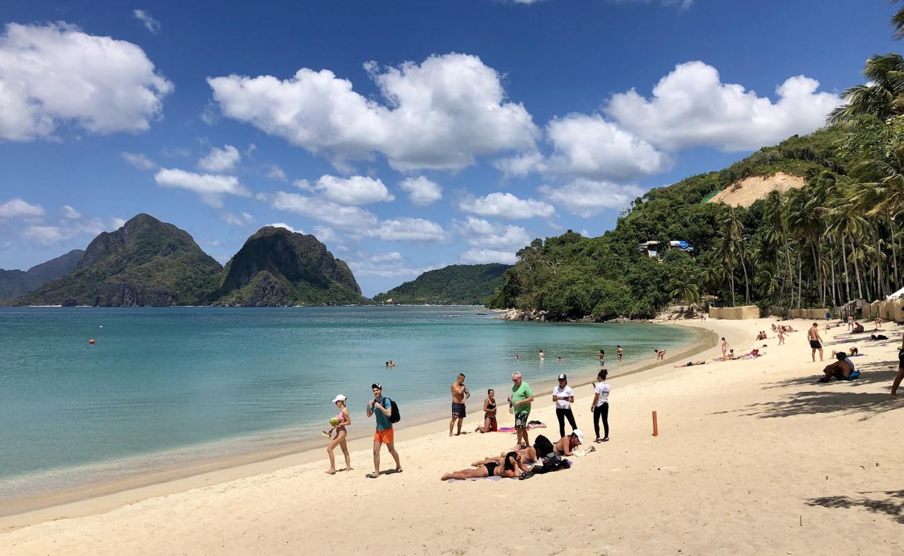 Photo of Marimegmeg Beach with bright fine sand surface