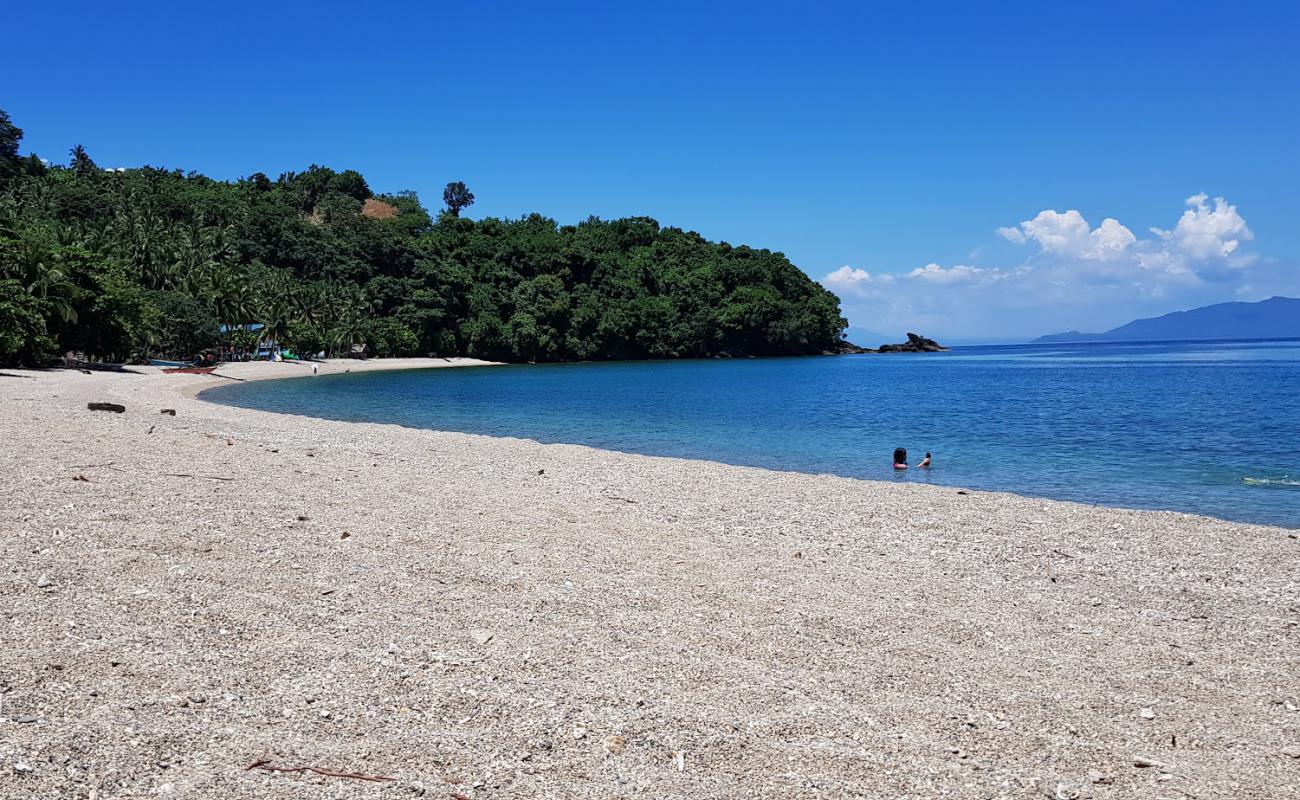 Photo of Bulabod Beach with gray fine pebble surface