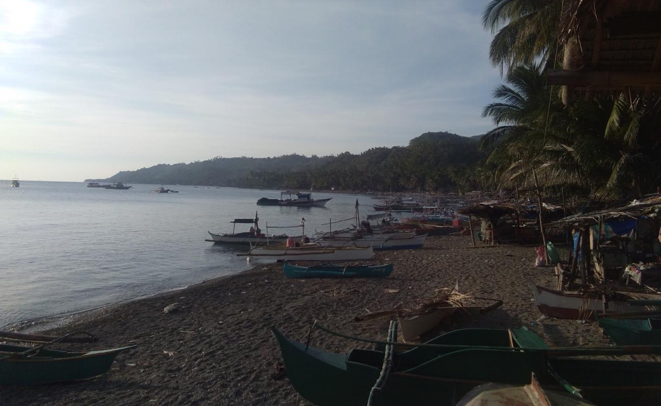 Photo of Siaton Beach with gray sand surface