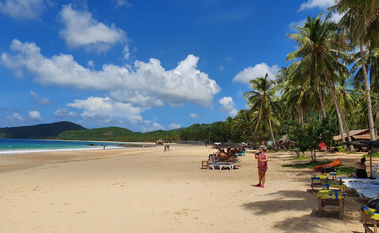 Photo of Nacapan Beach with bright fine sand surface