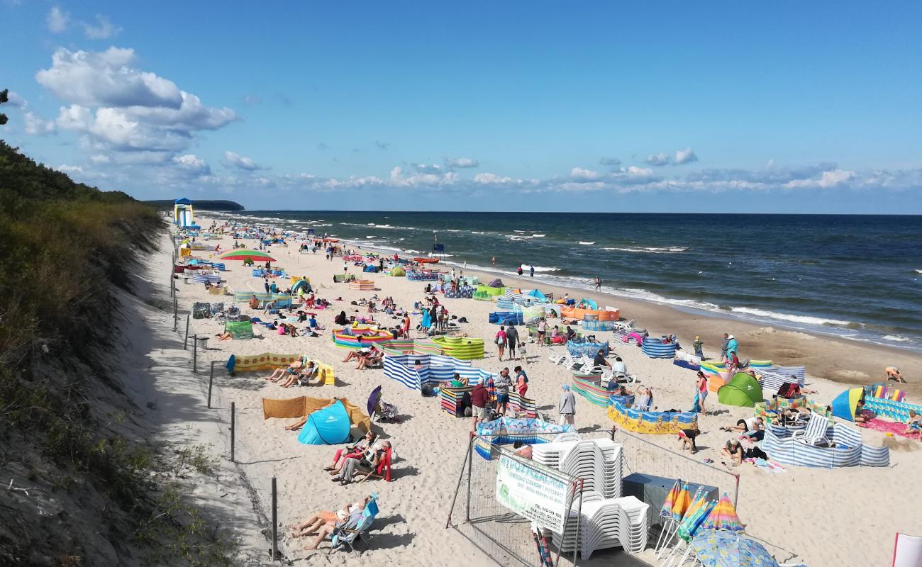 Photo of Plaza w Miedzywodzie with bright fine sand surface