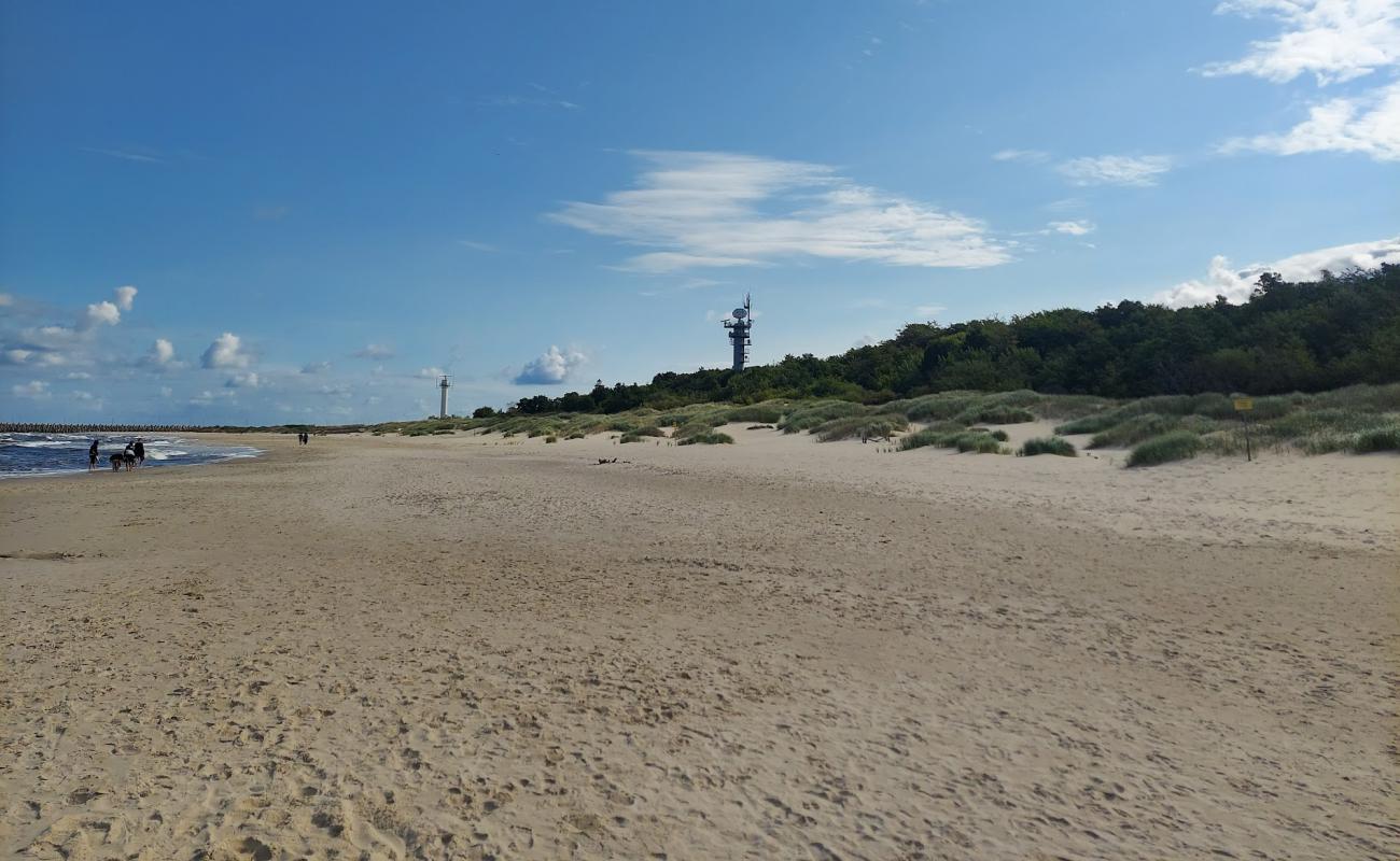 Photo of Zamknieta plaza with bright fine sand surface