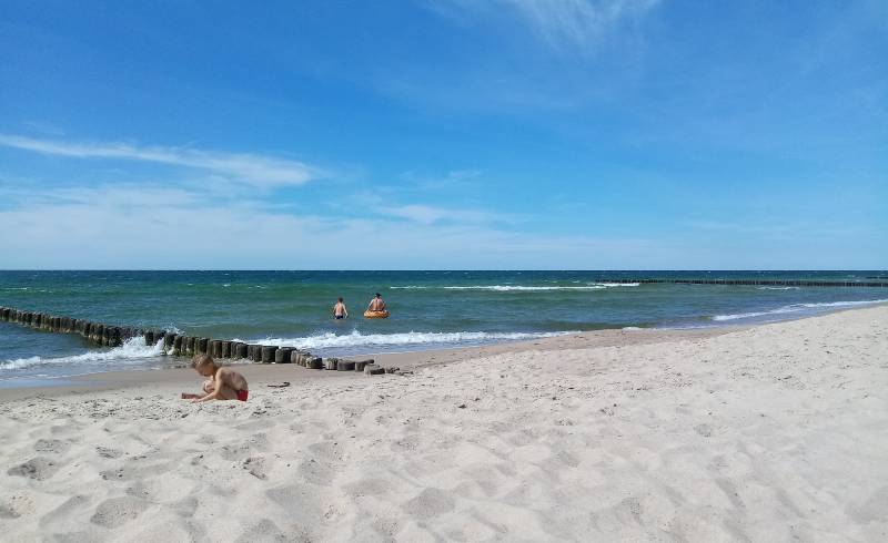 Photo of Dabkowice Beach with bright sand surface