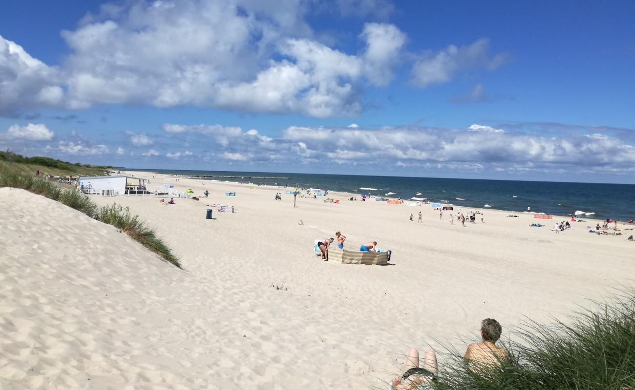 Photo of Western Ustka Beach with bright sand surface