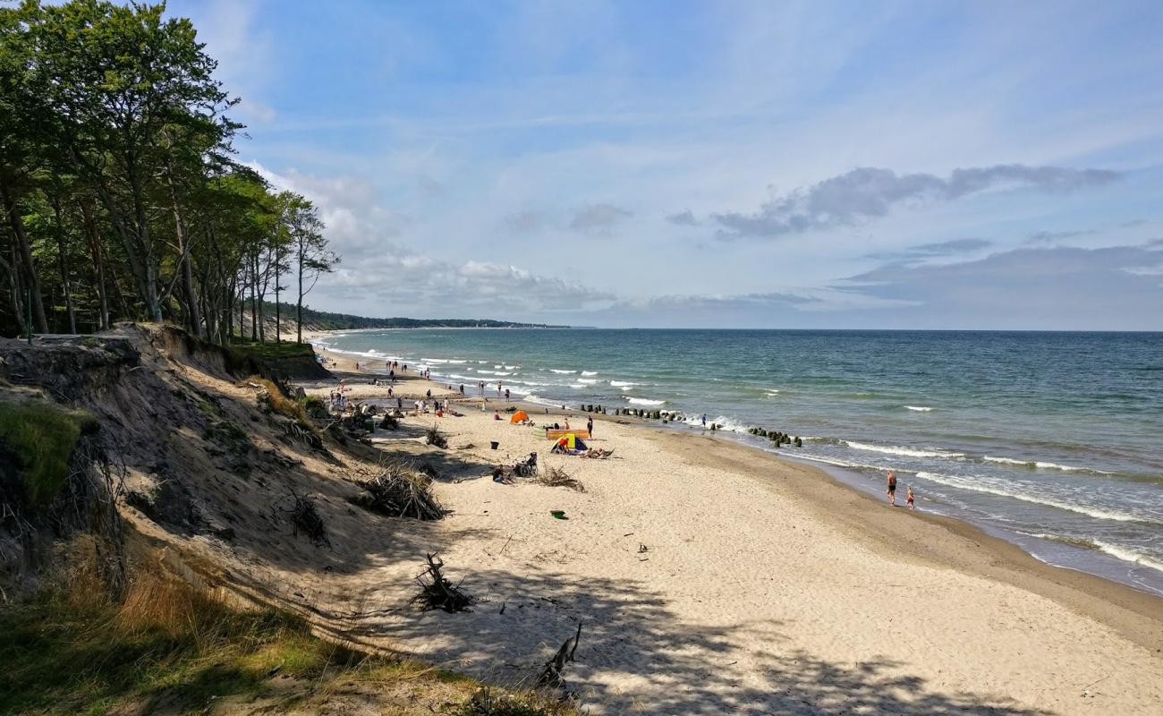 Photo of Klif Orzechowo Beach with bright sand surface