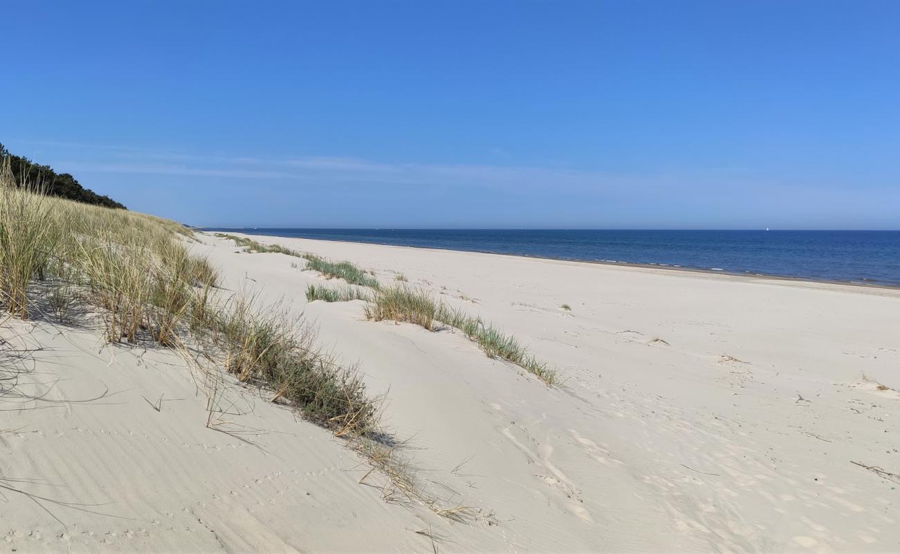 Photo of Mierzeja Sarbska beach with bright sand surface