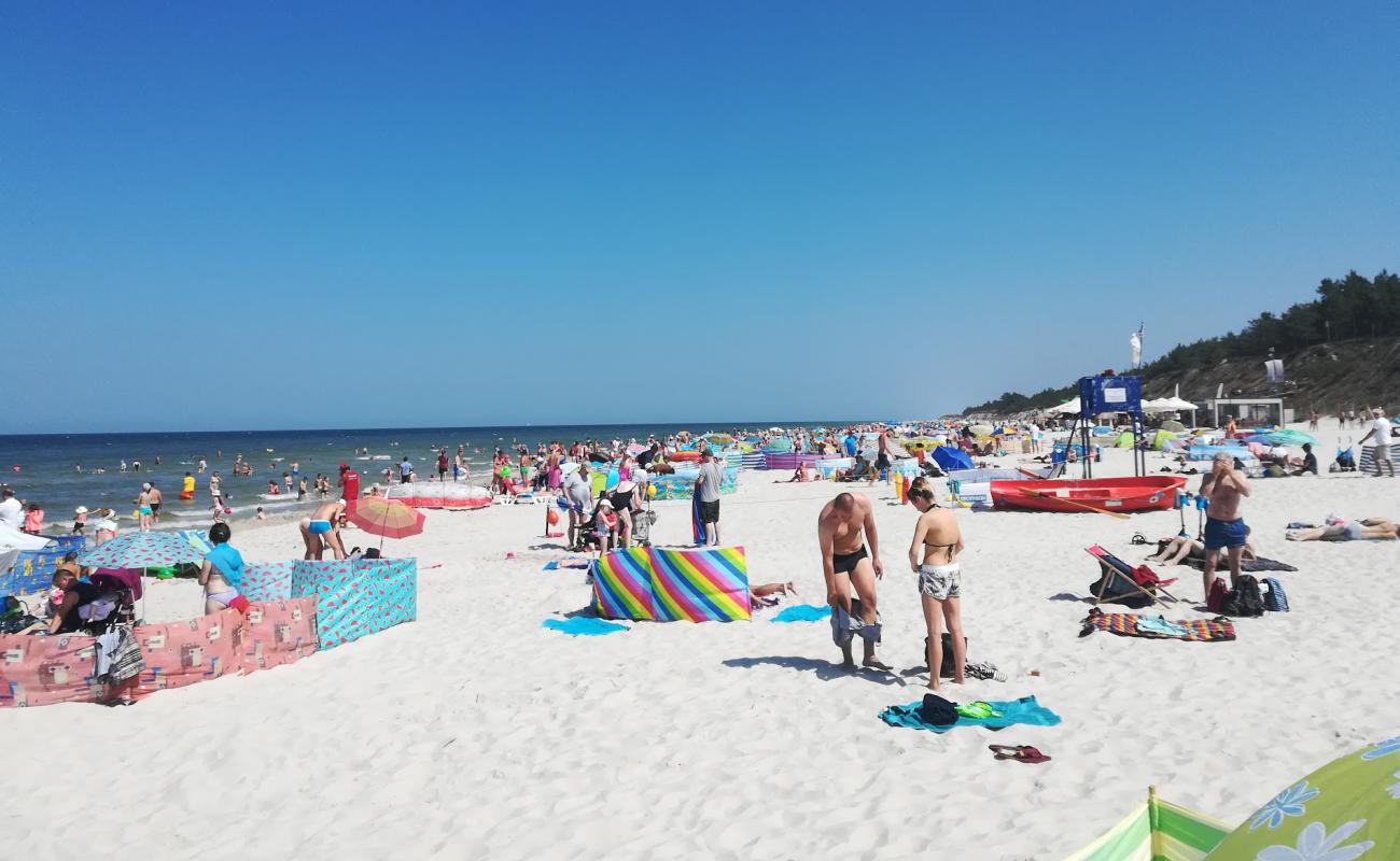 Photo of Belogora Beach with bright fine sand surface