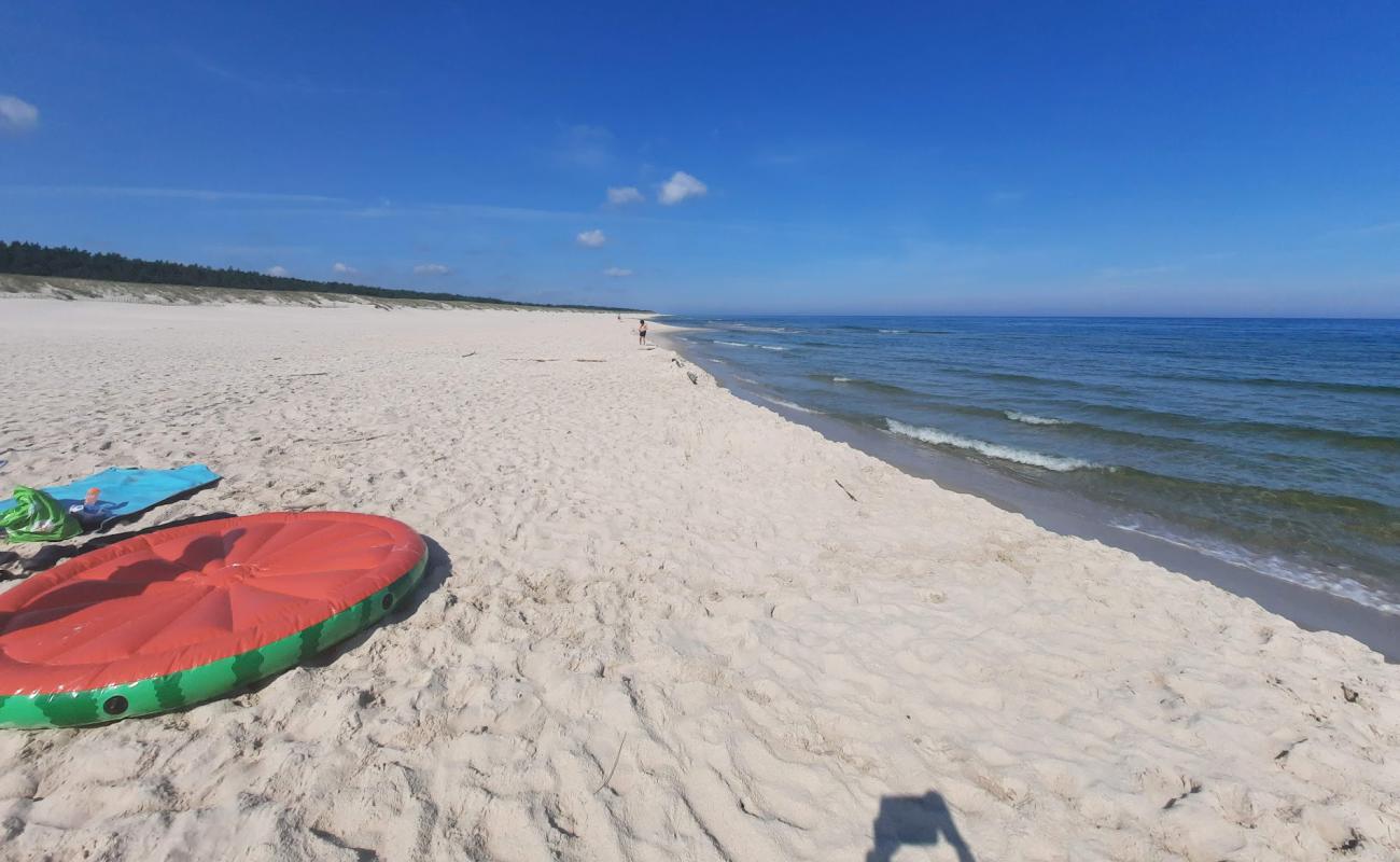 Photo of Verzhuchino Beach with bright fine sand surface