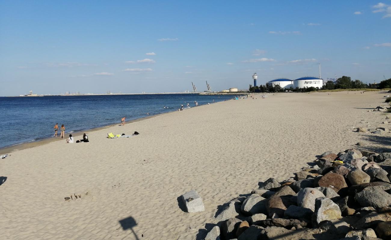 Photo of Westerplatte beach with bright sand surface