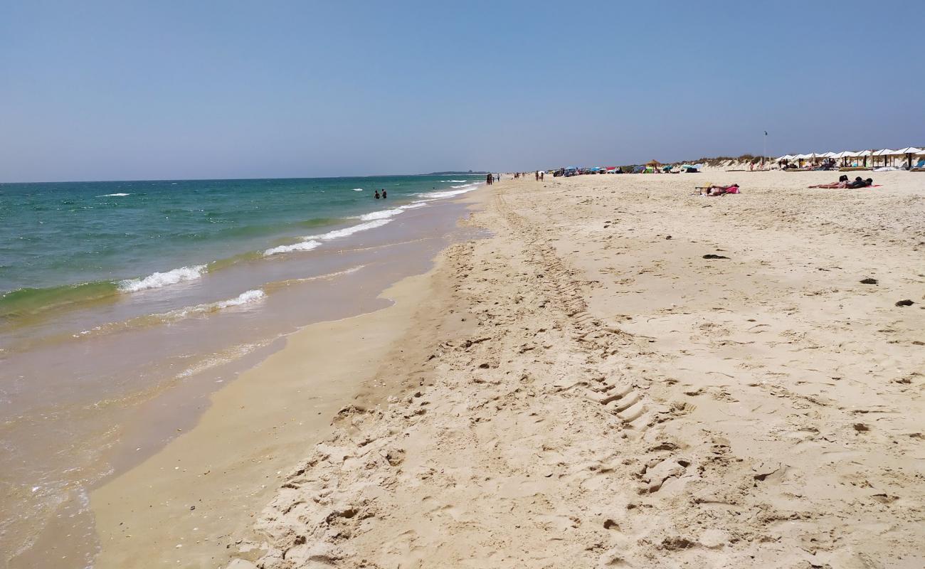 Photo of Praia de Cabana with bright fine sand surface