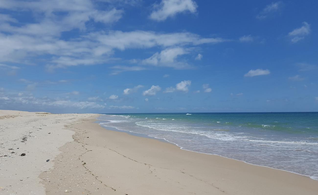 Photo of Barra da Fuseta with brown fine sand surface